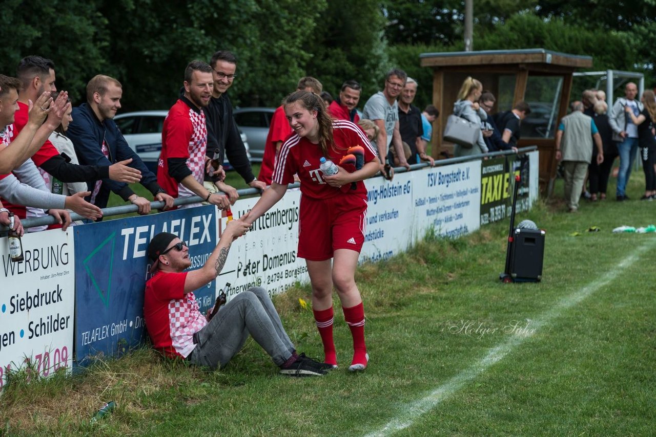 Bild 107 - Aufstiegsspiel SG Borgstedt/Brekendorf - SV Wahlstedt : Ergebnis: 1:4